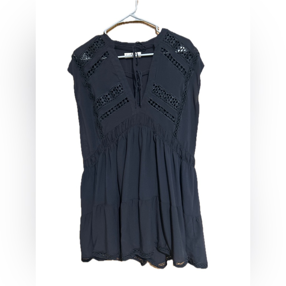 Lucky Brand Black Lace Mini Dress - Picture 4 of 9